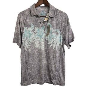 👉🏼LIKE NEW👈🏼 Tommy Bahama IslandZone Across the Fronds Polo Wicking Stretch XXL
